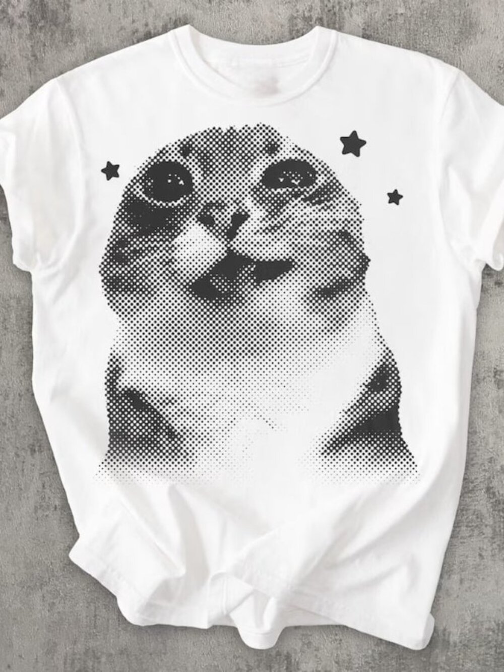 Funny Cat Graphic Shirt, Cute Cat Shirt Gift For Cat Lover